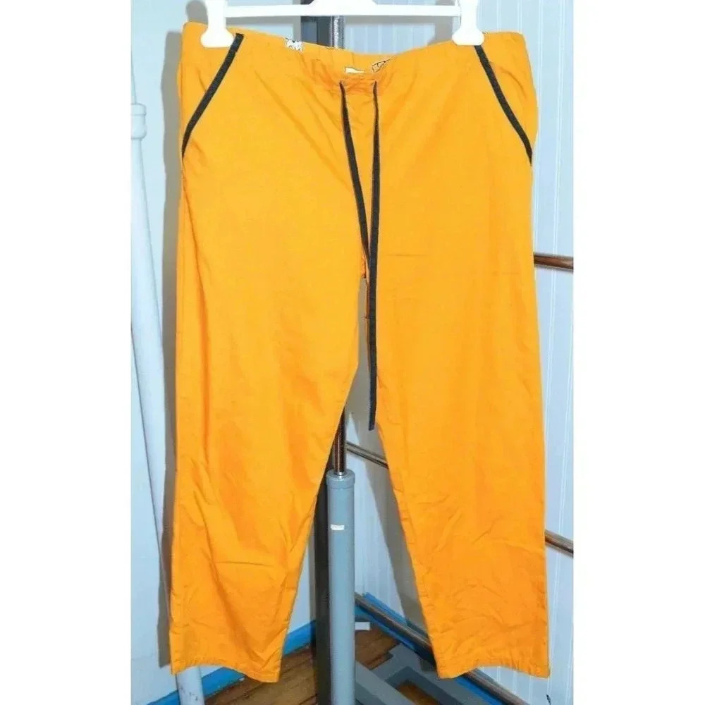 University of Tennessee Volunteers Nurses Uniform Scrub Pants Orange Size Medium